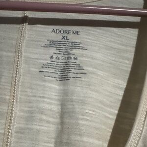 Adore Me Beige bodysuit